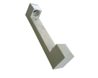 Applique simple - Normaric B52 - sans tube - IP24 - 230V - blanc