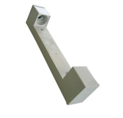 Applique simple - Normaric B52 - sans tube - IP24 - 230V - blanc