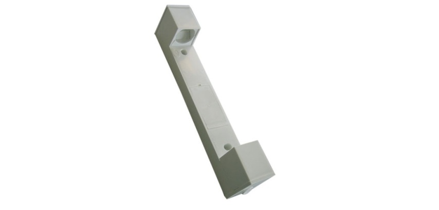 Applique avec interrupteur - Normaric B52 - avec tube - IP24 - 230V - blanc
