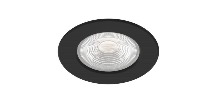 Spot encastrable ef5 ip65 5w/4000k noir