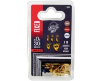 Crochet acier - avec aiguilles - lot de 10 assortis