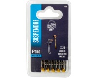 Aiguilles de rechange - pour crochet - 12.7 cm - dorées - lot de 20