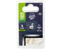 Crochet béton N°1 - Suédois - pointes 11 mm - lot de 5