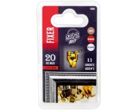 Crochet acier N° 3 - avec aiguilles - lot de 5