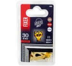 Crochet acier N° 4 - avec aiguilles - lot de 3