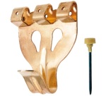 Crochet acier N° 4 - avec aiguilles - lot de 3