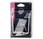 Chevalet ajustable - 10 x 13.5 cm - transparent