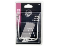 Chevalet ajustable - 10 x 13.5 cm - transparent