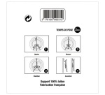 Porte assiette 3 dimension réglables - laiton - 26/39 cm
