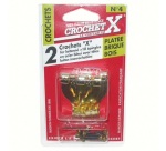 Crochet X N°0 - avec aiguilles - lot de 12