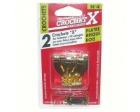 Crochet X N°1 - avec aiguilles - lot de 10