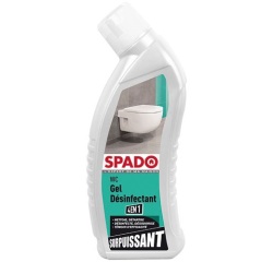 Gel WC - surpuissant désinfectant - 4 en 1 - 750 mL