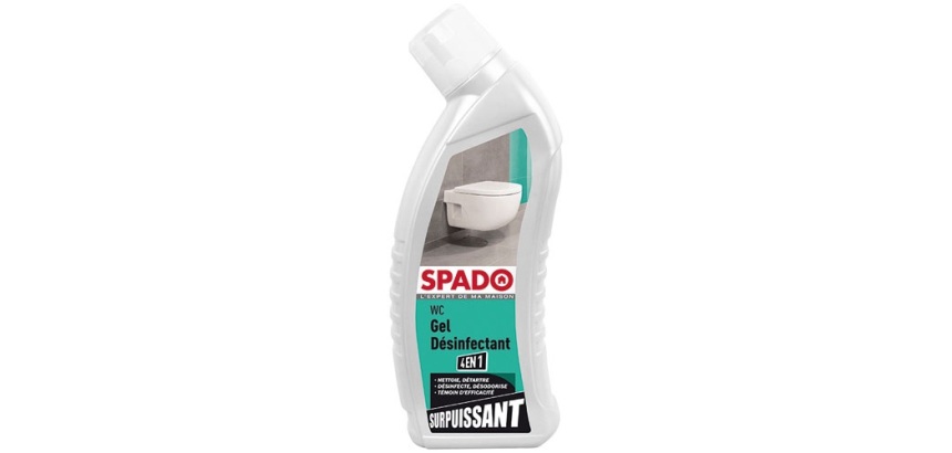 Gel WC - surpuissant désinfectant - 4 en 1 - 750 mL