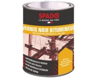 Vernis noir bitumineux noir 1 L