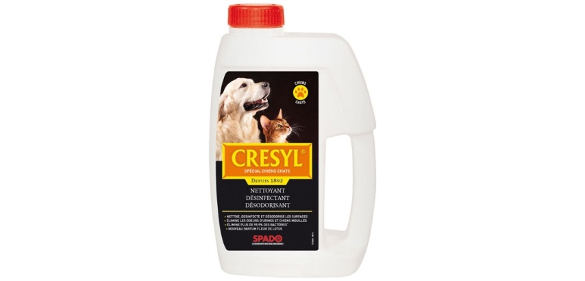 Nettoyant désinfectant désodorisant 1 L - Spécial Chiens Chats