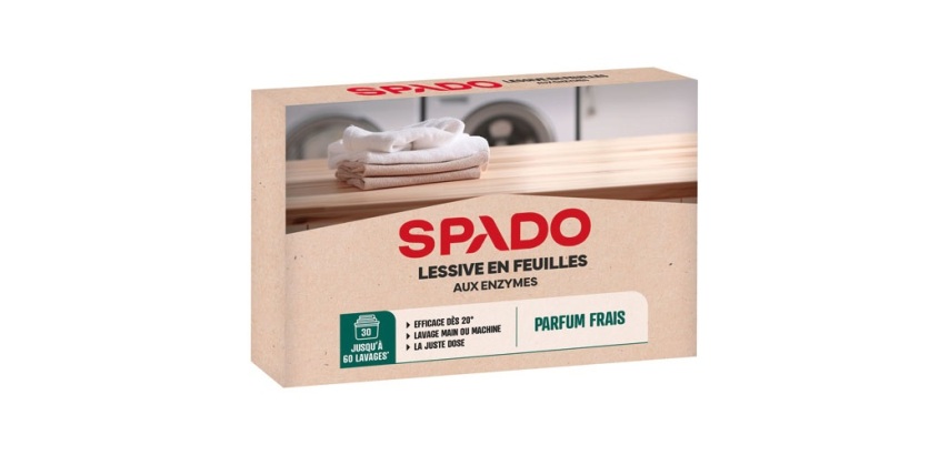 Lessive en feuilles aux enzymes - lot de 30