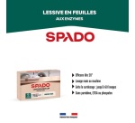 Lessive en feuilles aux enzymes - lot de 30