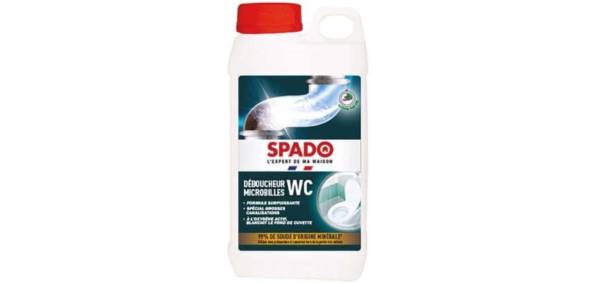 Déboucheur WC Microbilles Spado - Bidon de 1 kg