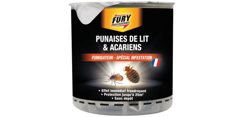 Fumigateur spécial infestation punaises de lit et acariens 25 m²