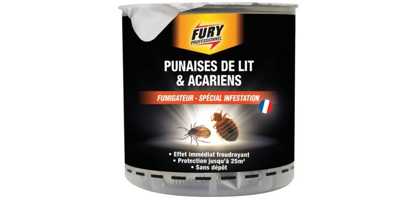 Fumigateur 25 m² - spécial infestation - punaises de lit et acariens