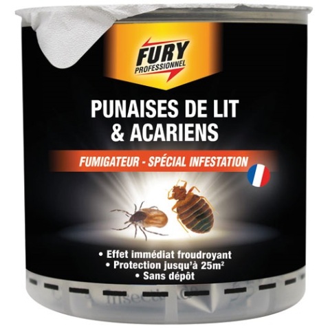 Fumigateur 25 m² - spécial infestation - punaises de lit et acariens