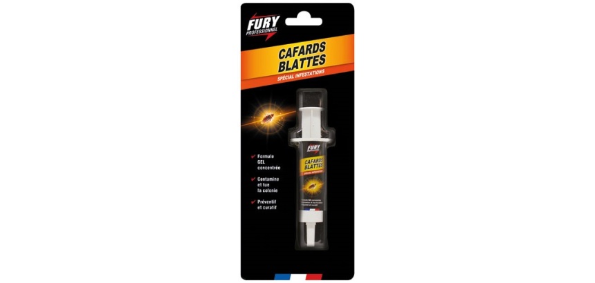 Seringue cafards et blattes spécial infestation 10 g