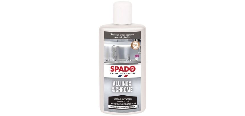 Nettoyant alu-inox & chrome - 250 mL