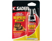 Colle contact néoprène multi-usages - liquide - transparent - 55 mL