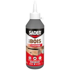 Colle à bois prise rapide Sader - Flacon de 250 g