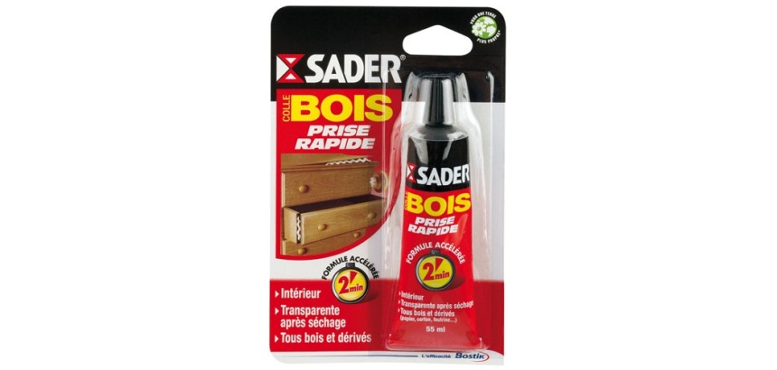 Colle bois rapide 55 ml