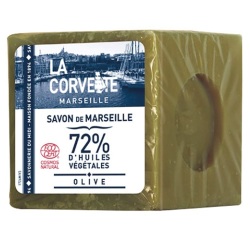 Cube de savon de Marseille - olive - 500 g - sous film