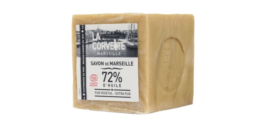 Cube de savon de Marseille - extra pur - 500 g - sous film