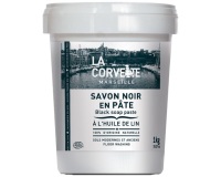 Savon noir en pâte à l’huile de lin - 1 Kg