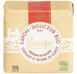 Savon - douceur bio - senteur grenade - 100 g