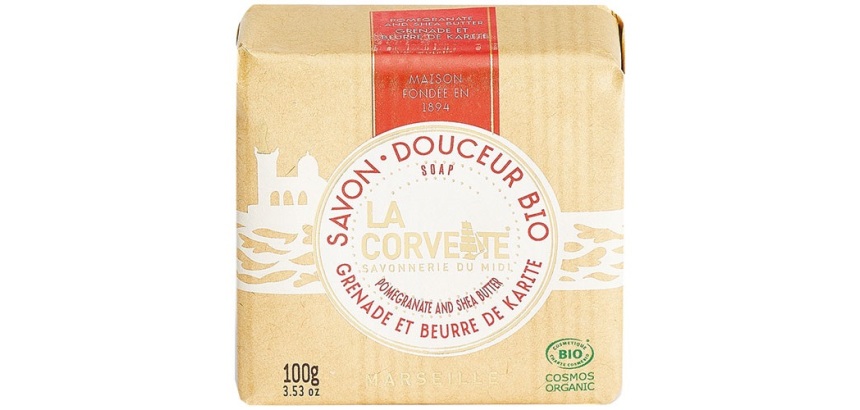 Savon - douceur bio - senteur grenade - 100 g