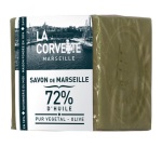 Savon de Marseille - Olive - 72% d'huiles végétales - cube - 200 g