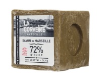 Cube de savon de Marseille - olive - 300 g- sous film