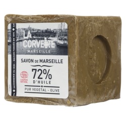 Cube de savon de Marseille - olive - 300 g- sous film