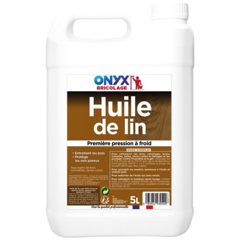 Huile de lin - 5 L