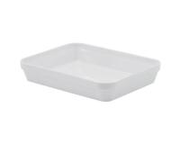Plat rectangulaire 34,5 x 26 cm Blanc - Londres