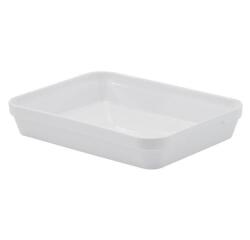 Plat rectangulaire 34,5 x 26 cm Blanc - Londres