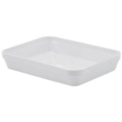 Plat rectangulaire 34,5 x 26 cm Blanc - Londres