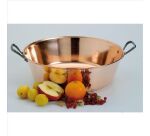 Bassine à confiture 40 cm Cuivre