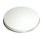 Cache-plaque 20 cm émail Blanc