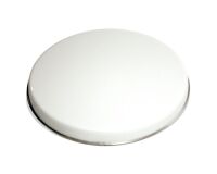 Cache-plaque 20 cm émail Blanc