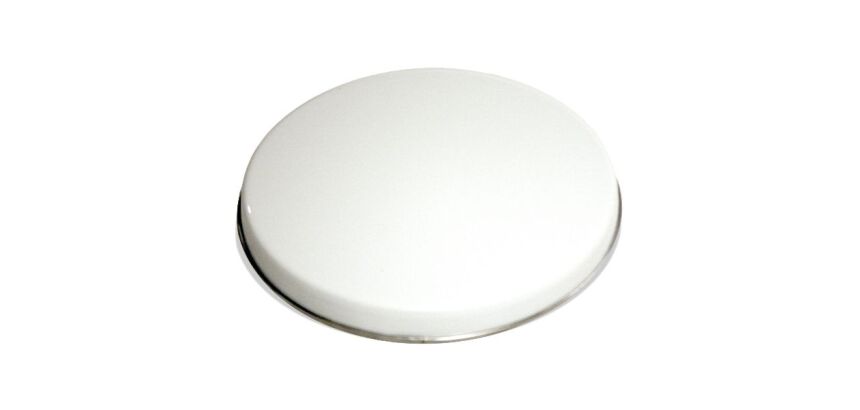 Cache-plaque 20 cm émail Blanc