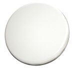 Cache-plaque 20 cm émail Blanc