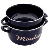 Marmite à moules 24 cm Noire