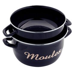 Marmite à moules 24 cm Noire
