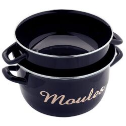 Marmite à moules 24 cm Noire